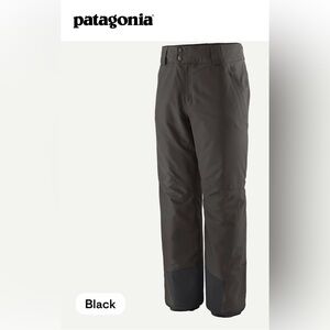 Patagonia Men's Insulated Powder Town snowboarding Pants
